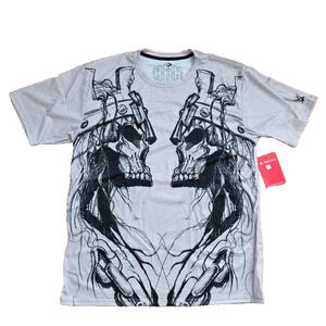 ProSphere Full Print Genibus Nitito Men's T Shirt Grey Size X-Large A001611